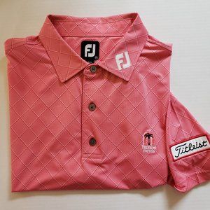 FootJoy Titleist Tour Patch Performance Golf Polo men's XL